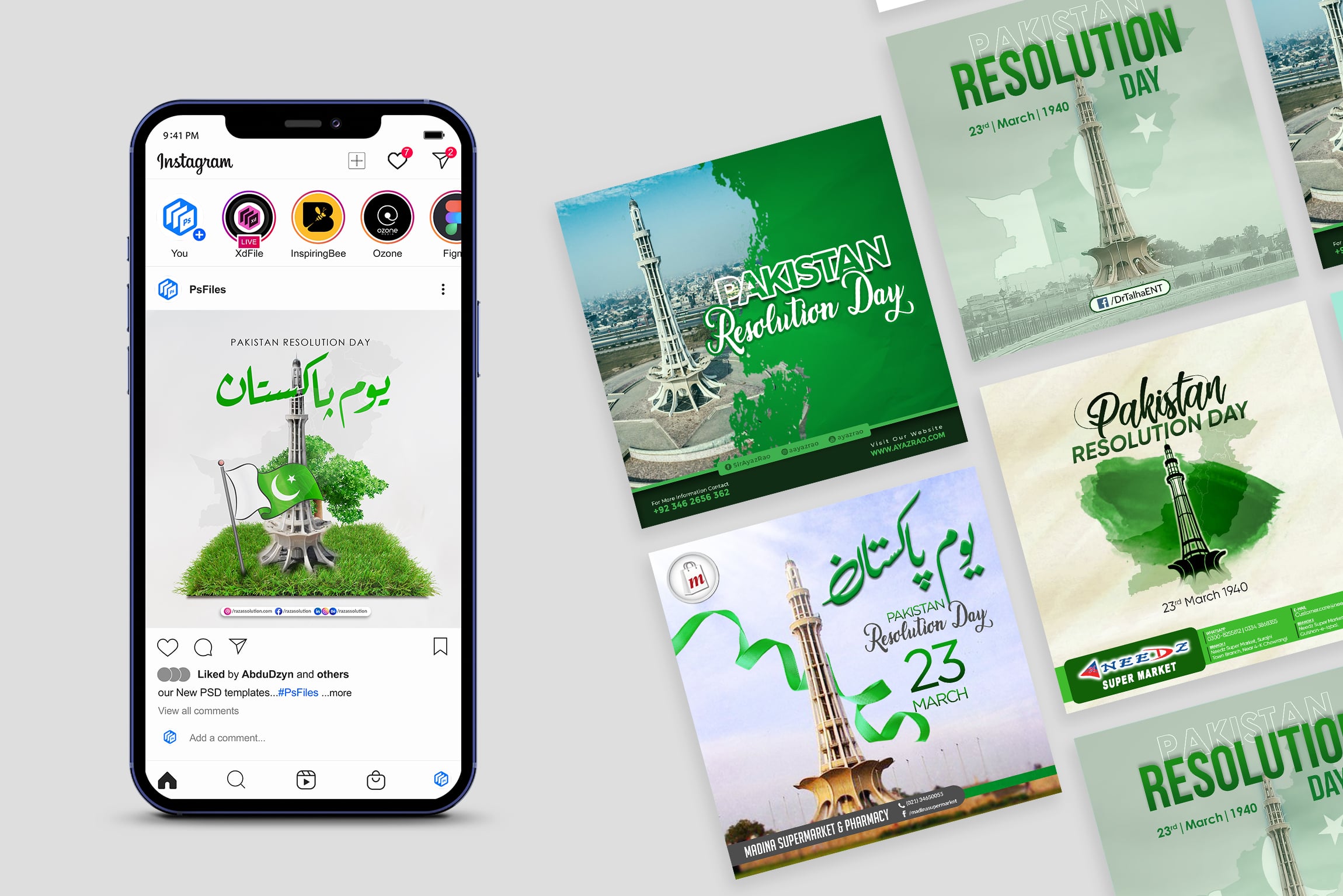 Instagram Motion Graphics Design for Brand Presentation Ottawa